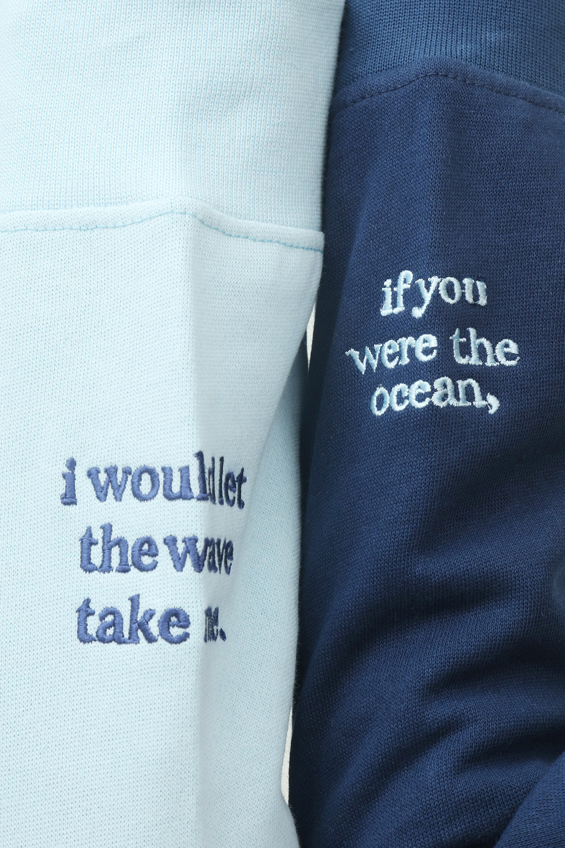 Ocean Waves Couple Sweatshirts