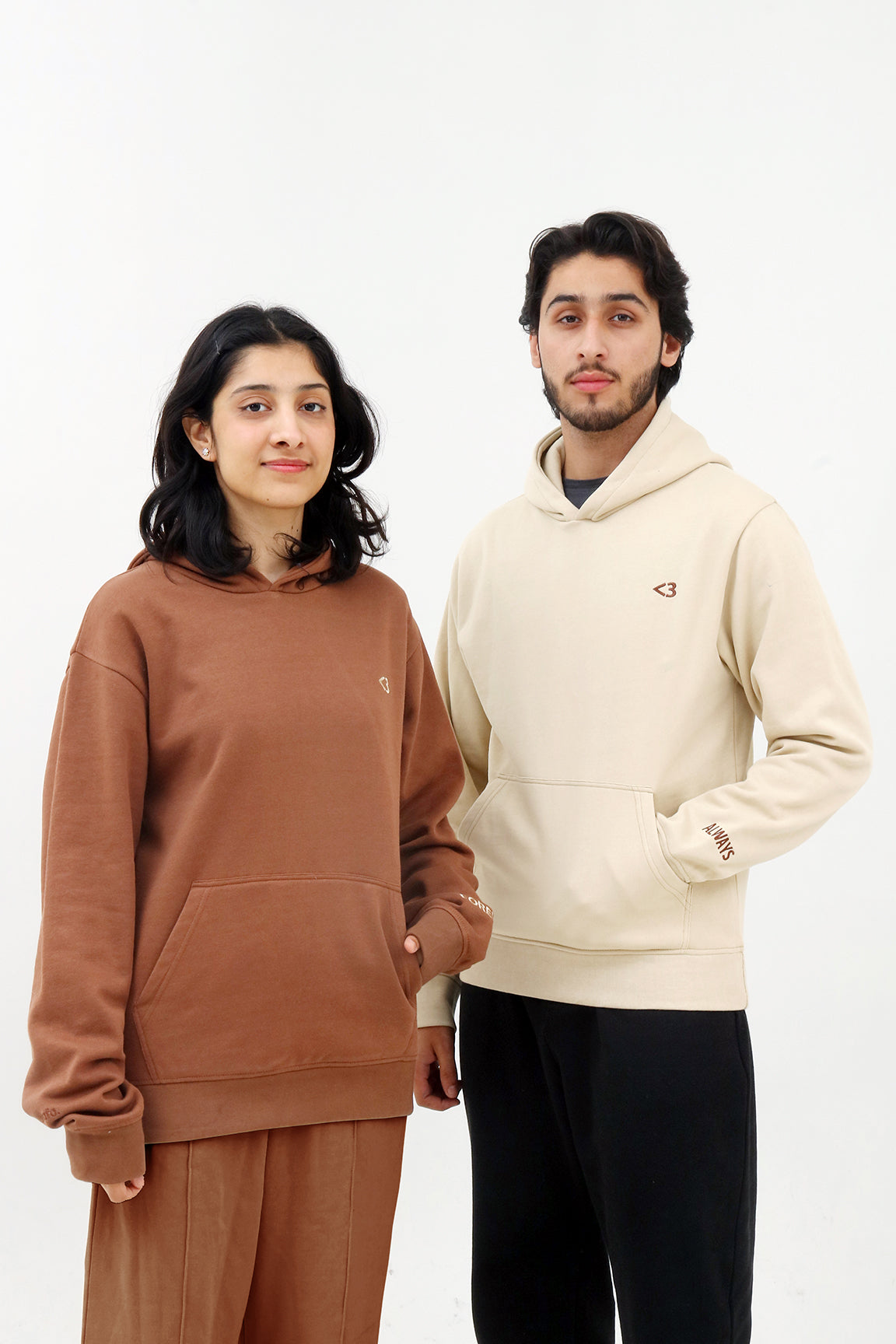 Always & Forever Couple Hoodies