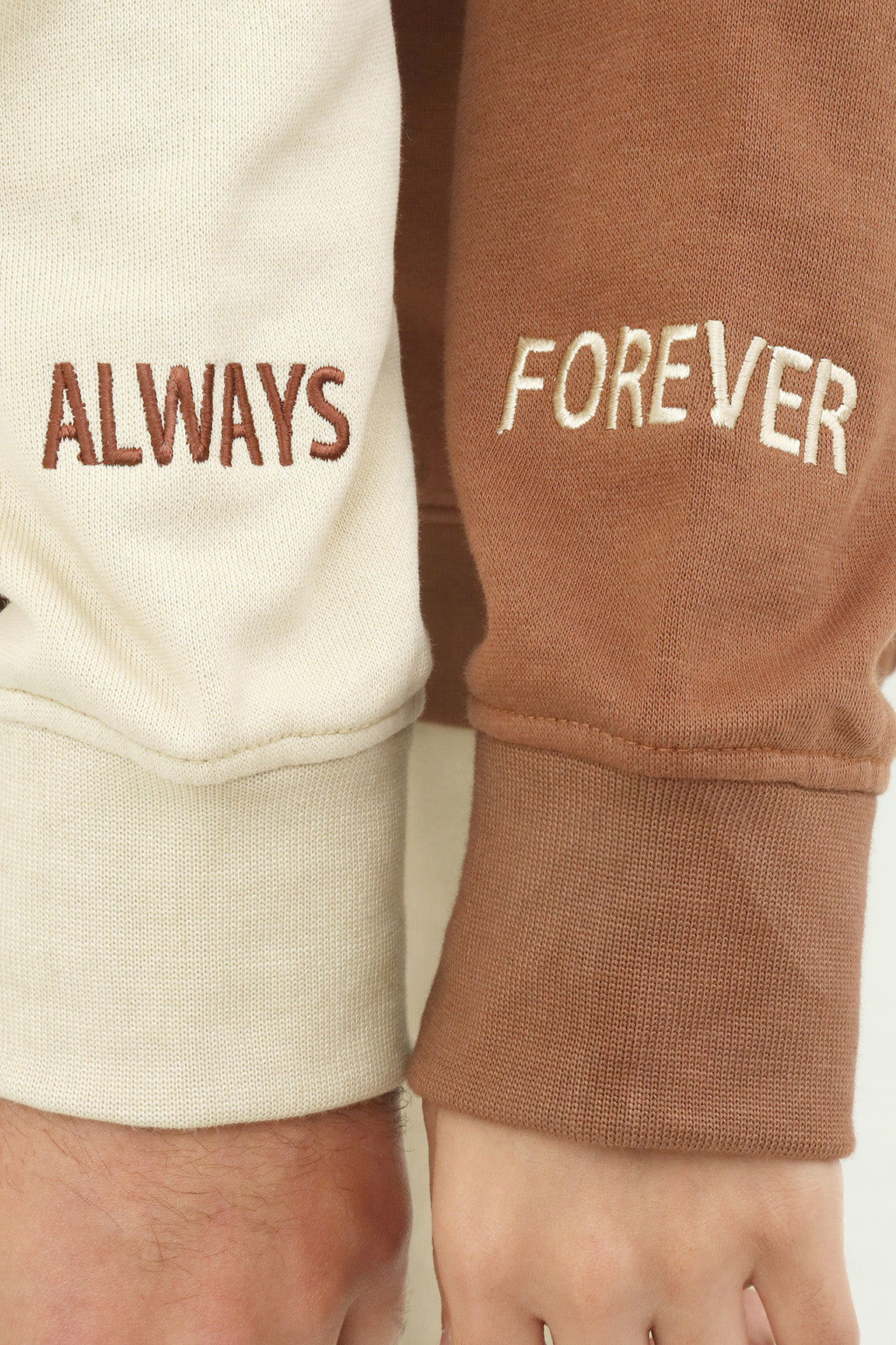 Always & Forever Couple Hoodies