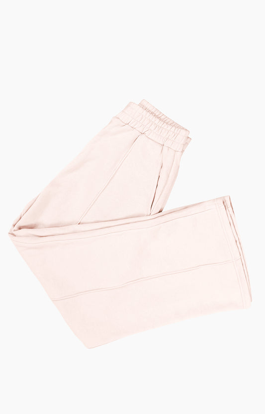 Straight Pleated Trouser Pink